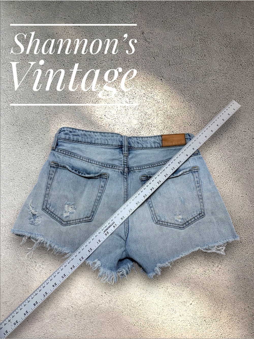 Dear John Denim Women’s sz 27 Distressed Cut-off Jean Shorts A8